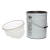 Picture of 6 Gallon White Open Head Unipak Pail, Rust Inhibited, UN Rated