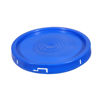 Picture of Blue HDPE Tear Tab Cover for 3.5 - 6 Gallon Pails