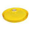 Picture of Yellow HDPE Cover with Rieke for 3.5 - 6 Gallon Pails