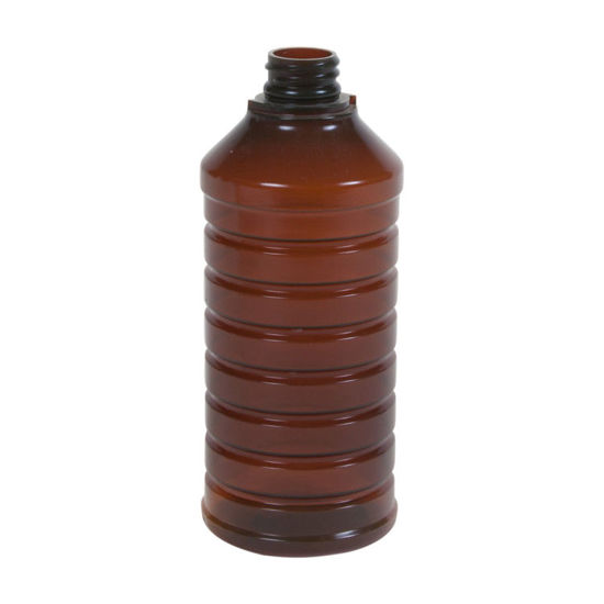 Picture of 16 oz HDPE Ribbed Round, 28-400