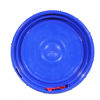 Picture of Blue HDPE Screw Top Life Latch Cover, UN Rated