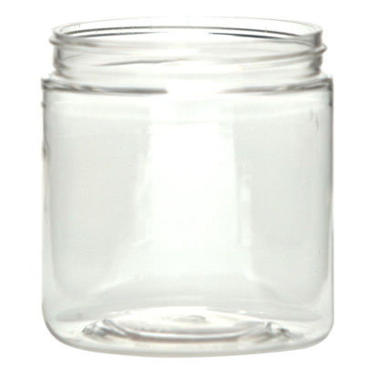 Picture of 12 oz Clear PET Wide Mouth Jar, 89-400, 35.2 Gram