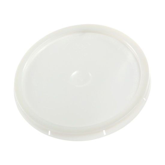 Picture of Natural HDPE Tear Tab Cover for 2 Gallon Pails