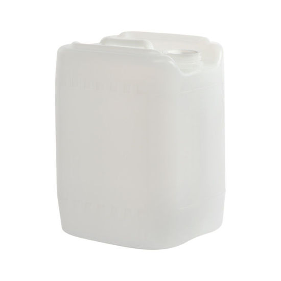 Picture of 5 Gallon Natural HDPE Square Tight Head, 70 mm & Closed Vent w/ Heat Seal Cap, UN Rated