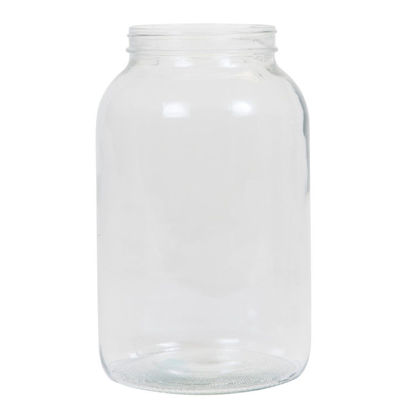 Picture of 128 oz Flint Wide Mouth Jar, 110-400, 4x1