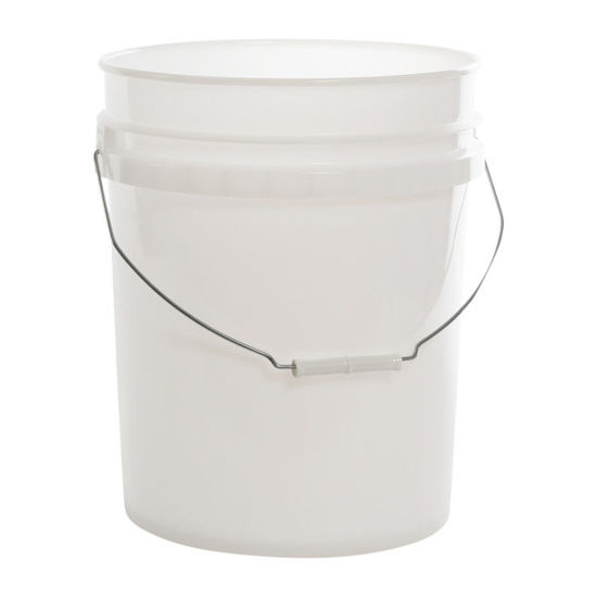 Picture of 5 Gallon Natural HDPE Open Head Pail, UN Rated