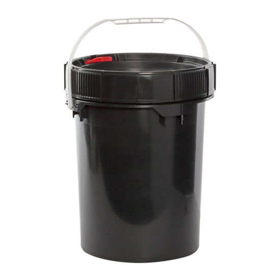 Food Grade plastic 5 Gallon Buckets pails with Screw on Lid -BPA