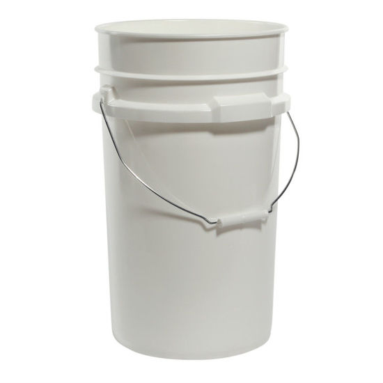 Picture of 7 Gallon White HDPE Open Head Pail