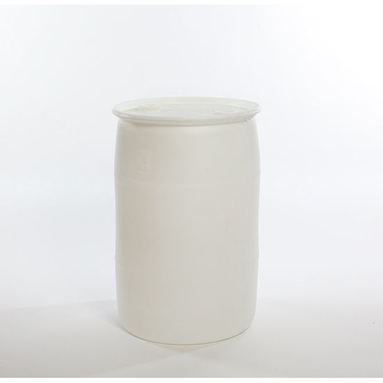 Picture of 30 Gallon Natural Plastic Tight Head Drum, 2" Buttress & 2" NPT, UN Rated
