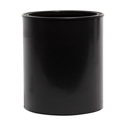 Picture of 1 Quart Black Plastic Can, 404 x 414 (Bulk Pallet)