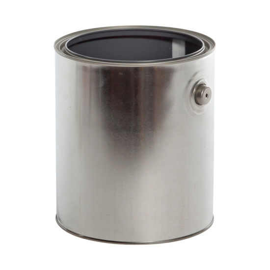 Picture of 1 Gallon Paint Can, Gray Lined with Ears and Bails, 610x711 with Plug, 34/Case