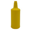 Picture of 1 Liter Yellow HDPE Carafe, 28-400 (Fluorinated)