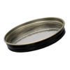Picture of 58-400 Black/Gold Metal Screw Cap w/ Pulp & Aluminum Foil Liner