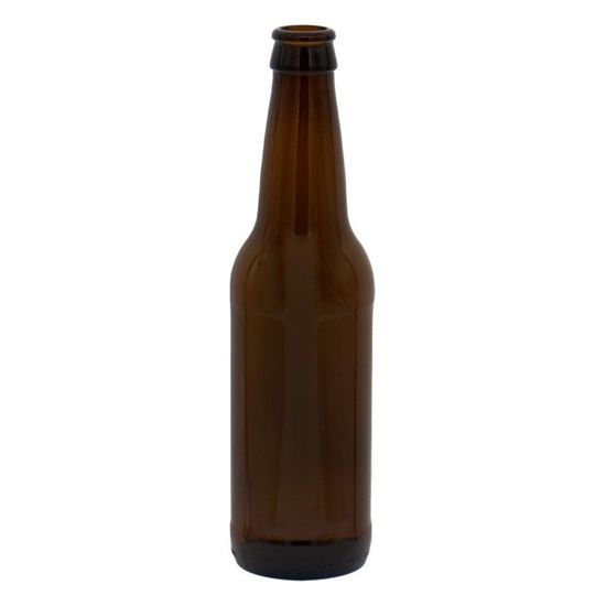 Picture of 12 oz Amber Glass Long Neck Beer, 24x1