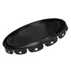 Picture of 2.5-7 GALLON BLACK INHIBITED STEEL LUG COVER, UN RATED, NO FITTING