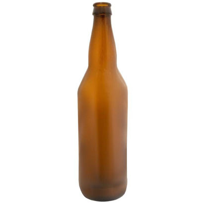 Picture of 22 OZ AMBER GLASS LONG NECK BEER BOTTLE