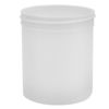 Picture of 16 oz White PP Straight Side Jar, 89-400
