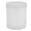 Picture of 16 oz White PP Straight Side Jar, 89-400