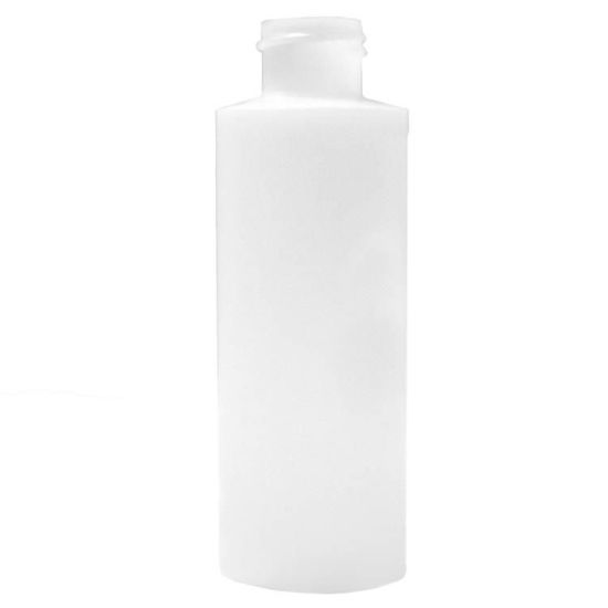 Picture of 4 oz Natural HDPE Cylinder Styleline, 24-410