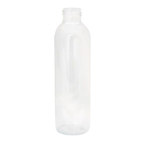 Picture of 6 oz Clear PET Cosmo Round, 24-410 Neck Finish