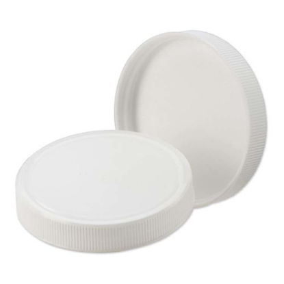 Picture of 58-400 White PP Screw Cap w/ SureSeal Liner