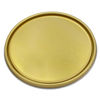 Picture of 1 GALLON METAL CAN LID, GOLD EPOXY LINED