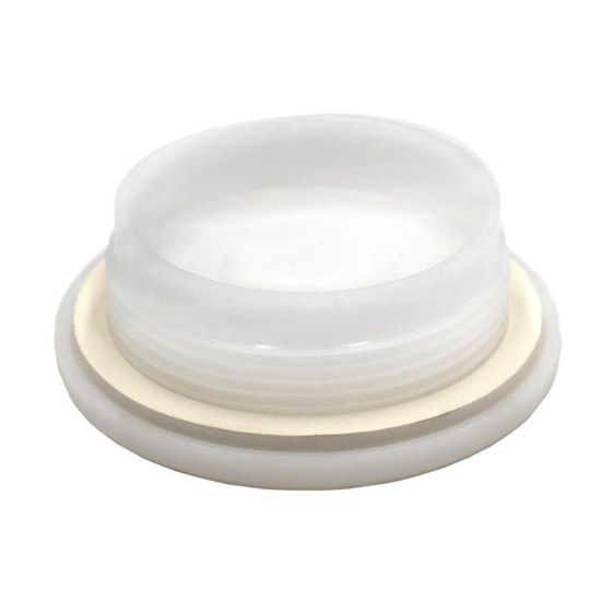 Picture of BUNG CAP 2" NATURAL POLY W NPT, FINE THREAD