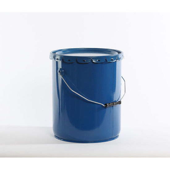 Plastic bucket sales with cover
