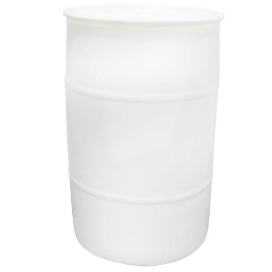 Picture of 30 GALLON NATURAL PLASTIC HDPE TIGHT HEAD DRUM, W/ 2" X 2" FITTING, UNRATED