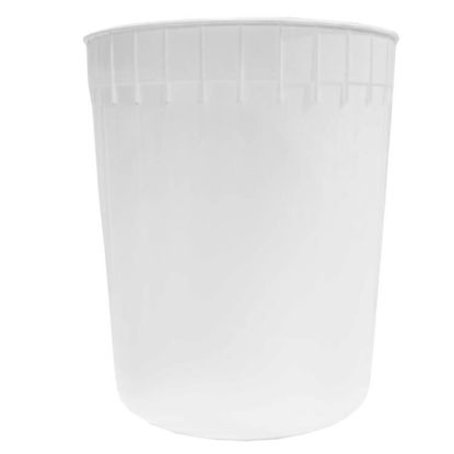 Picture of 11.4 LITER WHITE HDPE DAIRY CONTAINER, NO HANDLE