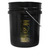 Picture of 5 GALLON BLACK HDPE OPEN HEAD PAIL, UNRATED, METAL BAIL W/ CHILD WARNING LABEL