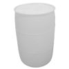 Picture of 55 GALLON NATURAL HDPE PLASTIC TIGHT HEAD DRUM W/ 2"X2" FITTING, UN RATED