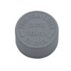 Picture of 28-400 MM, GRAY PP CHILD RESISTANT CAP W/ FS-3-19 HEAT SEAL, PUSH DOWN & TURN TEXT