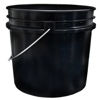 Picture of 3.5 GALLON BLACK HDPE OPEN HEAD PAIL