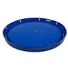 Picture of 3.5-5 GALLON CHEVRON BLUE HDPE TEAR TAB COVER