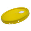 Picture of 3.5-5 GALLON YELLOW HDPE COVER W/ ALL PLASTIC SPOUT GASKETED