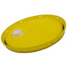 Picture of 3.5-5 GALLON YELLOW HDPE COVER W/ ALL PLASTIC SPOUT GASKETED
