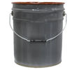 Picture of 5 GALLON GRAY STEEL OPEN HEAD, W/ RED PHENOLIC LINING, NO FITTING