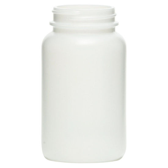 Picture of 160 cc Natural HDPE Wide Mouth Oblong, 38-SP400, 17.3 Gram