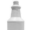 Picture of 32 OZ BLUE/WHITE HDPE DECANTER, 28-410 NECK FINISH, FLAMED