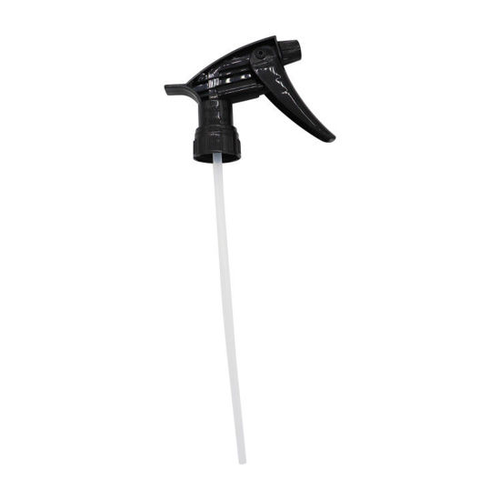 Picture of 28-400 Black PP Chemical Resistant Trigger Sprayer, 240 mm Dip Tube