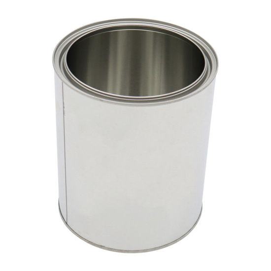 Picture of 1 GALLON ROUND PAINT CAN, UNLINED, NO  EARS, 165MM X 195MM
