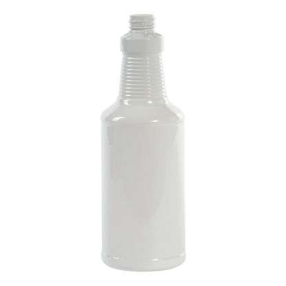 Picture of 32 oz White PET Ring Neck Carafe, 28-410, 41 Gram