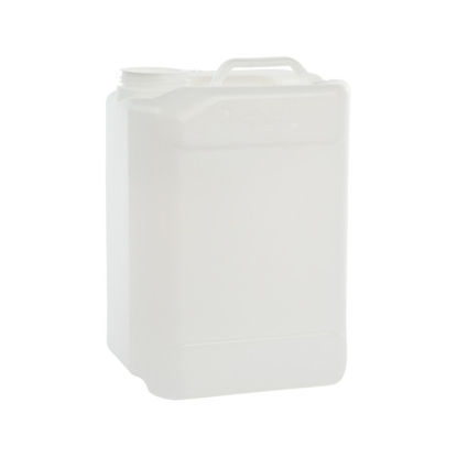 Picture of 10 liter Natural HDPE Square Tight Head, 70 mm, UN Rated