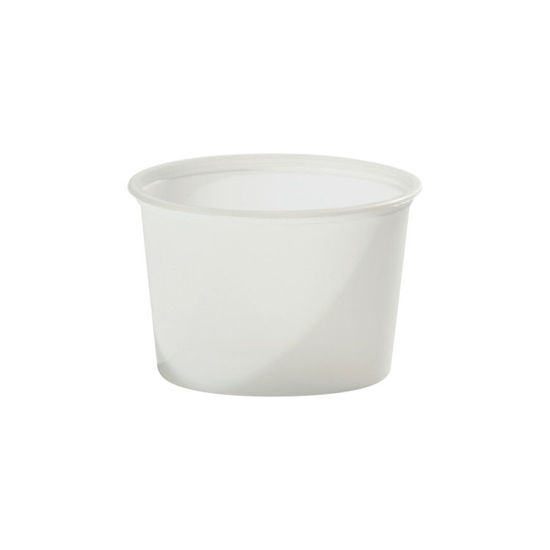 Picture of 16 oz Natural PP Light Weight Tub