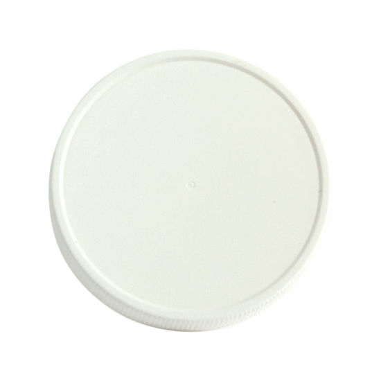 Picture of 70-400 White PP Matte Top, Ribbed Sides Cap with F217 Liner