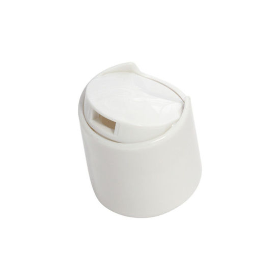 Picture of 28-410 White PP Smooth Disc Top Cap (.330 Orifice)