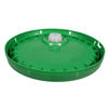 Picture of Green HDPE Tear Tab Cover for Plastic Pails 3.5 - 6 Gallons, Rieke Spout