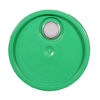 Picture of Green HDPE Tear Tab Cover for Plastic Pails 3.5 - 6 Gallons, Rieke Spout