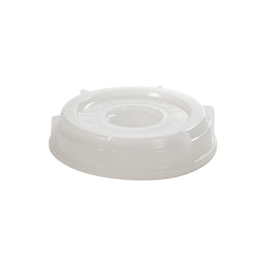 Picture of 70 mm 8TPI Natural HDPE Screw Cap w/ F217 Liner